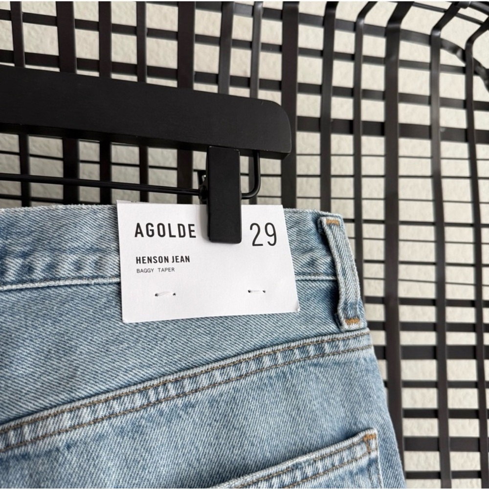 Agolde Henson Baggy Taper Jeans in Replica - Picture 7 of 12